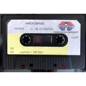 Aackotext + Aackobase (1986, MSX, The Bytebusters)